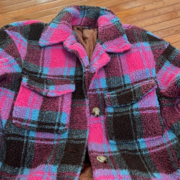 Nastygal teddy maxi shacket - Picture 2 of 2